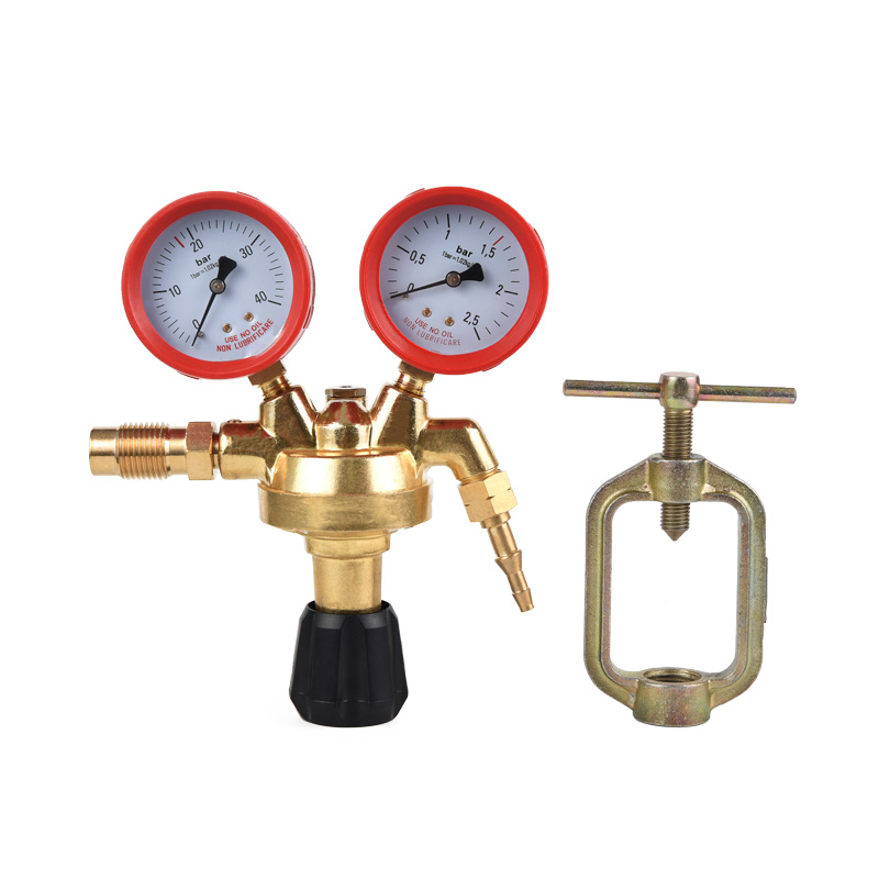 Regulador industrial de acetileno de tipo italiano para soplete de corte de soldadura de gas